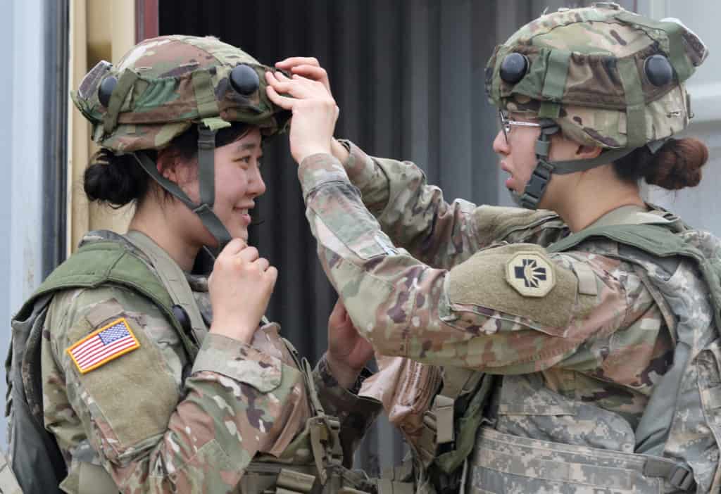 MILES sensors fitted to helmets
