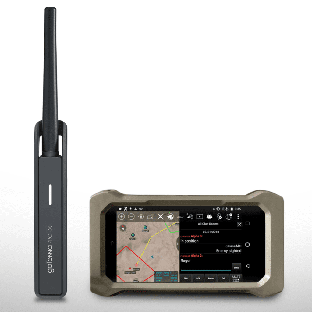 goTenna Pro X - mesh network radio for smartphones.