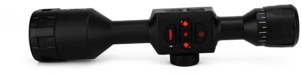 ATN ThOR 4 384 1.25-5x Thermal Smart HD Rifle Scope side control