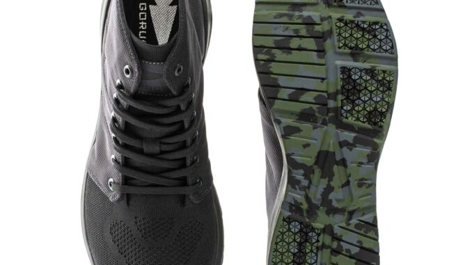 GORUCK Ballistic Trainers - Mid - Black + Camo pair