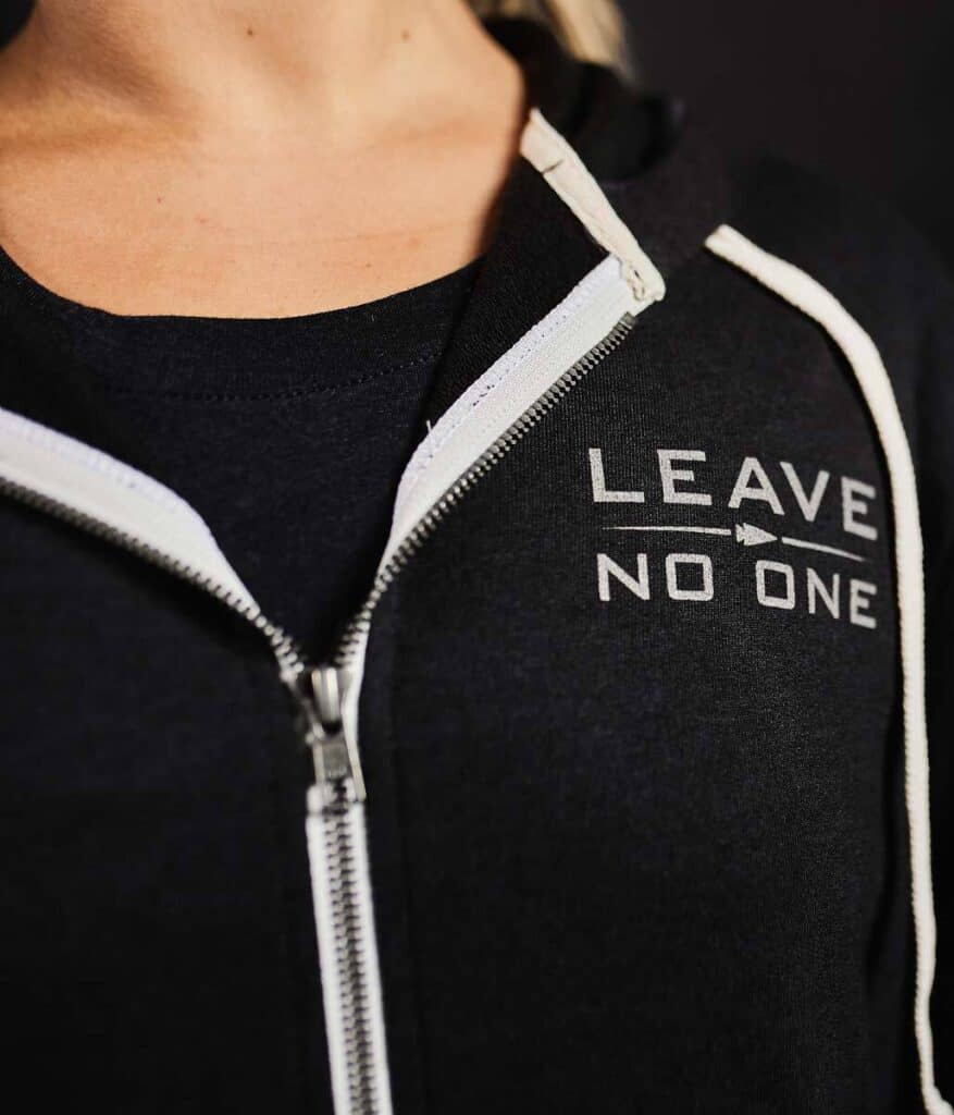 GORUCK Full Zip Hoodie - Leave No One details